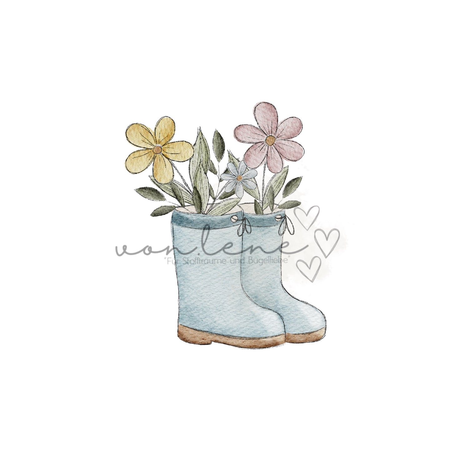 kleines Gartenglück Design Digital inkl. PNG Datei