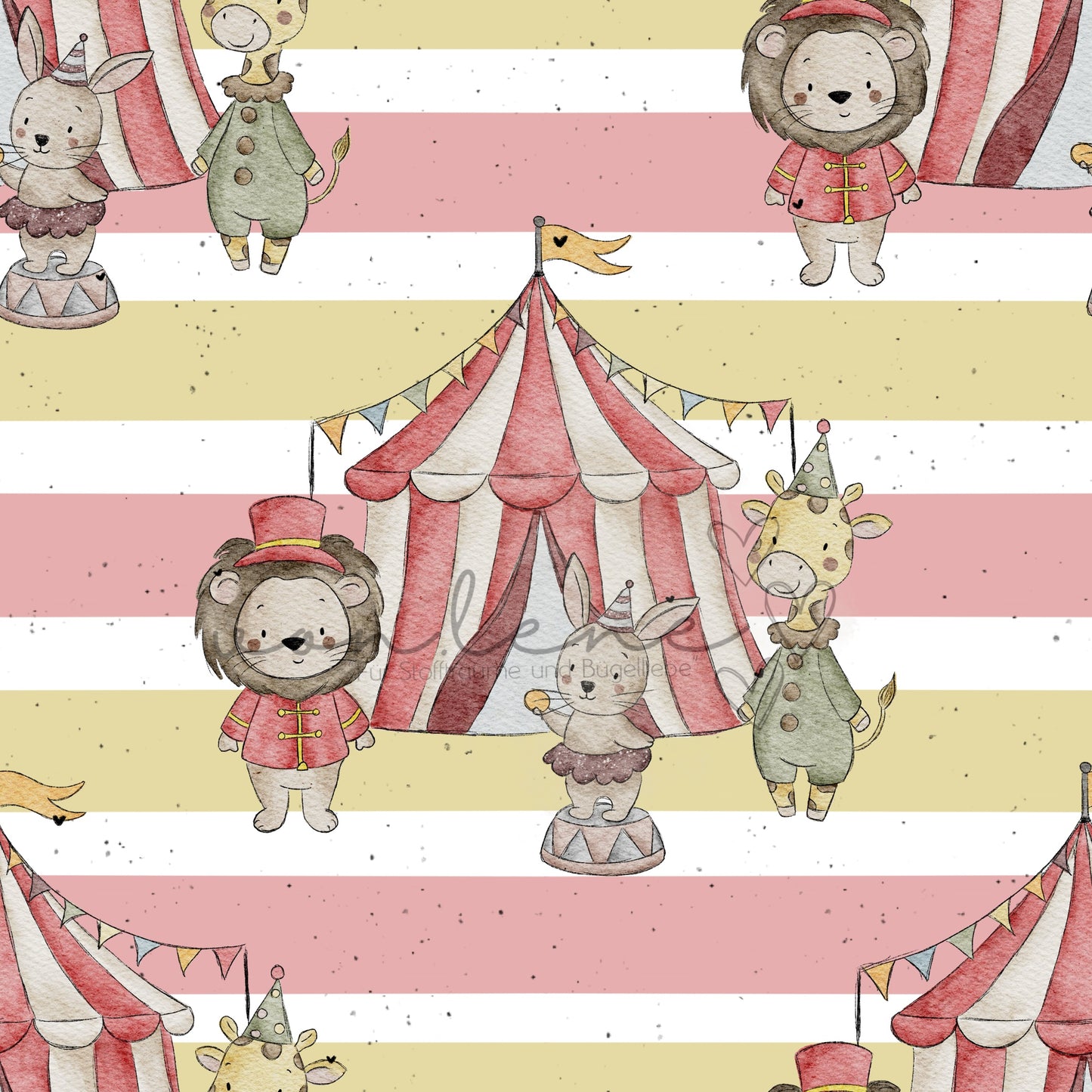 Zirkus Design Digital inkl. PNG Datei