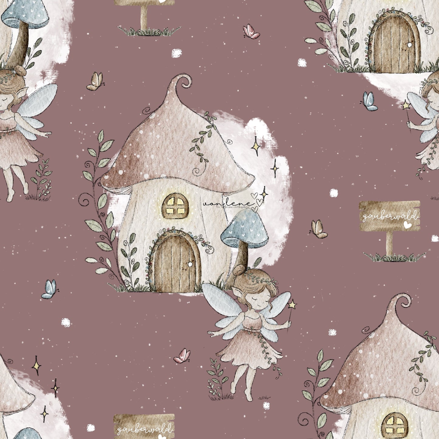 Zauberwald digitales Design