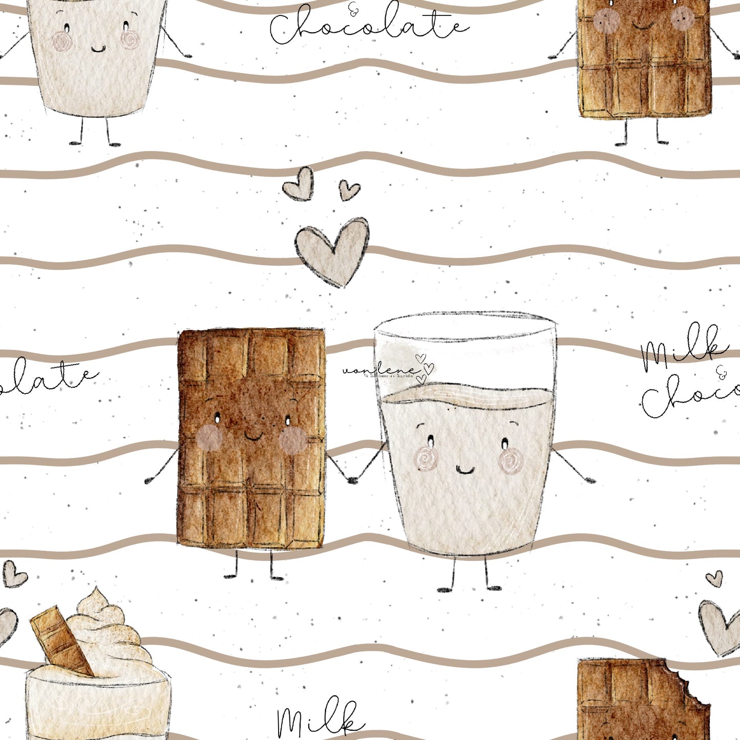 Milk&Chocolate digitales Design