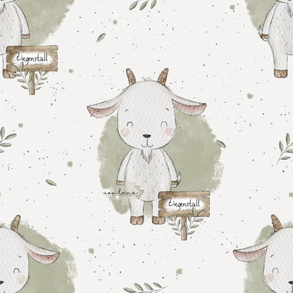 Ziegenstall digitales Design