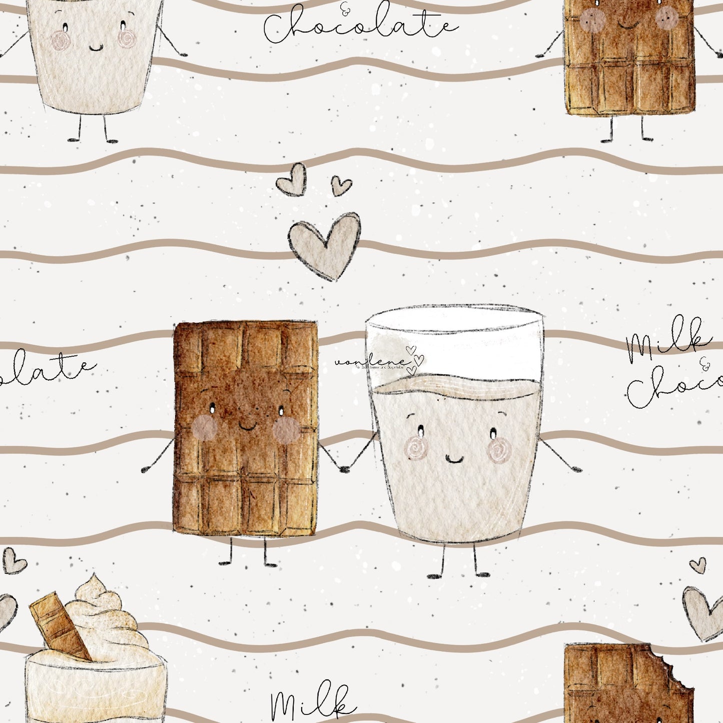 Milk&Chocolate digitales Design