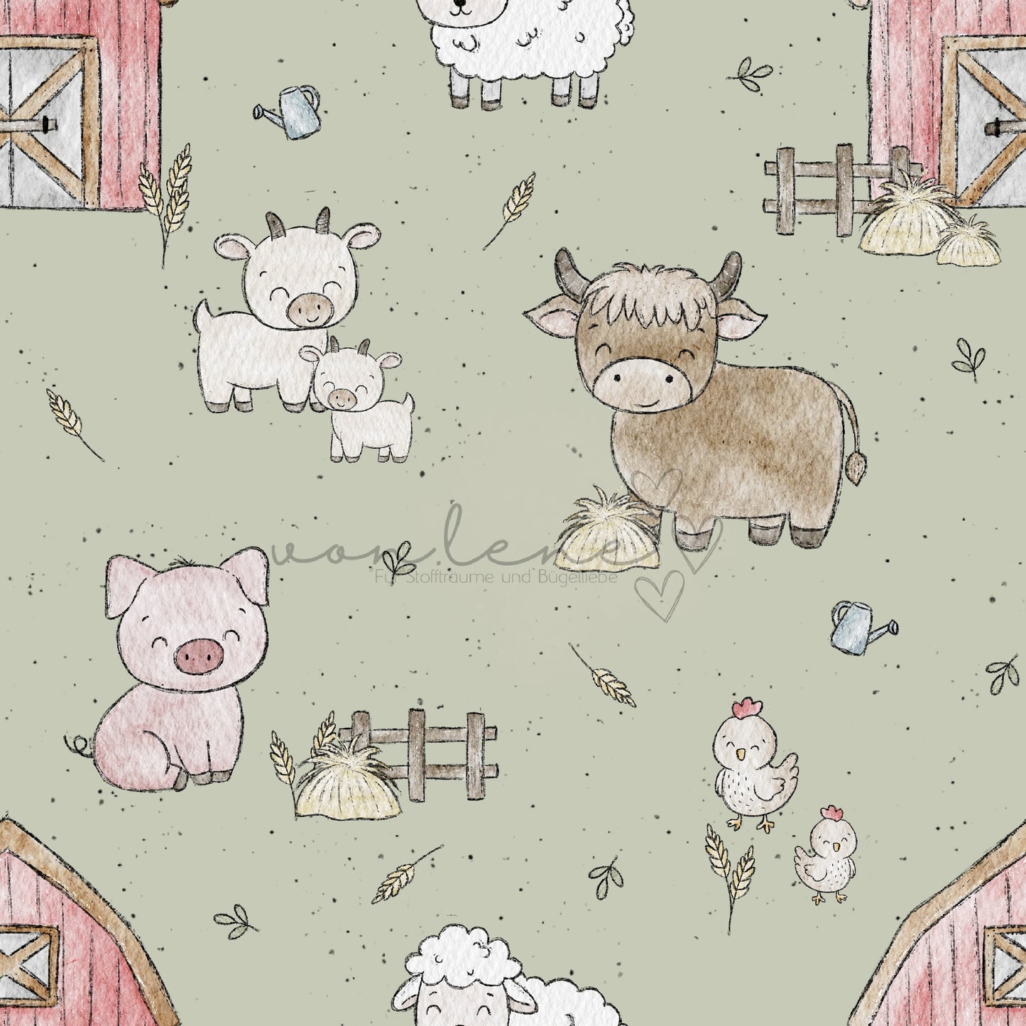 Bauernhof digitales Design