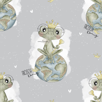 Frosch König digitales Design