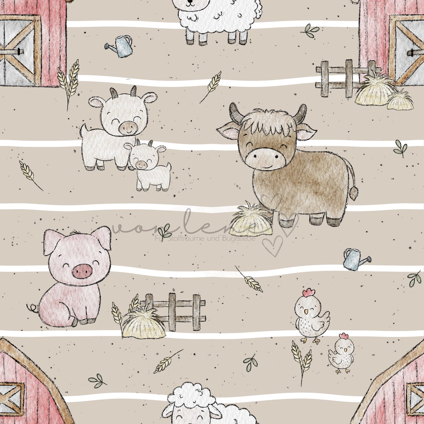 Bauernhof digitales Design