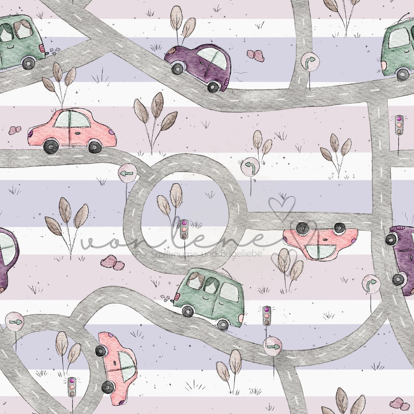 Im Straßenverkehr digitales Design