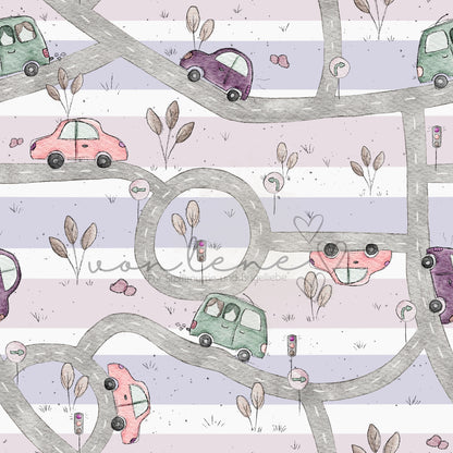 Im Straßenverkehr digitales Design