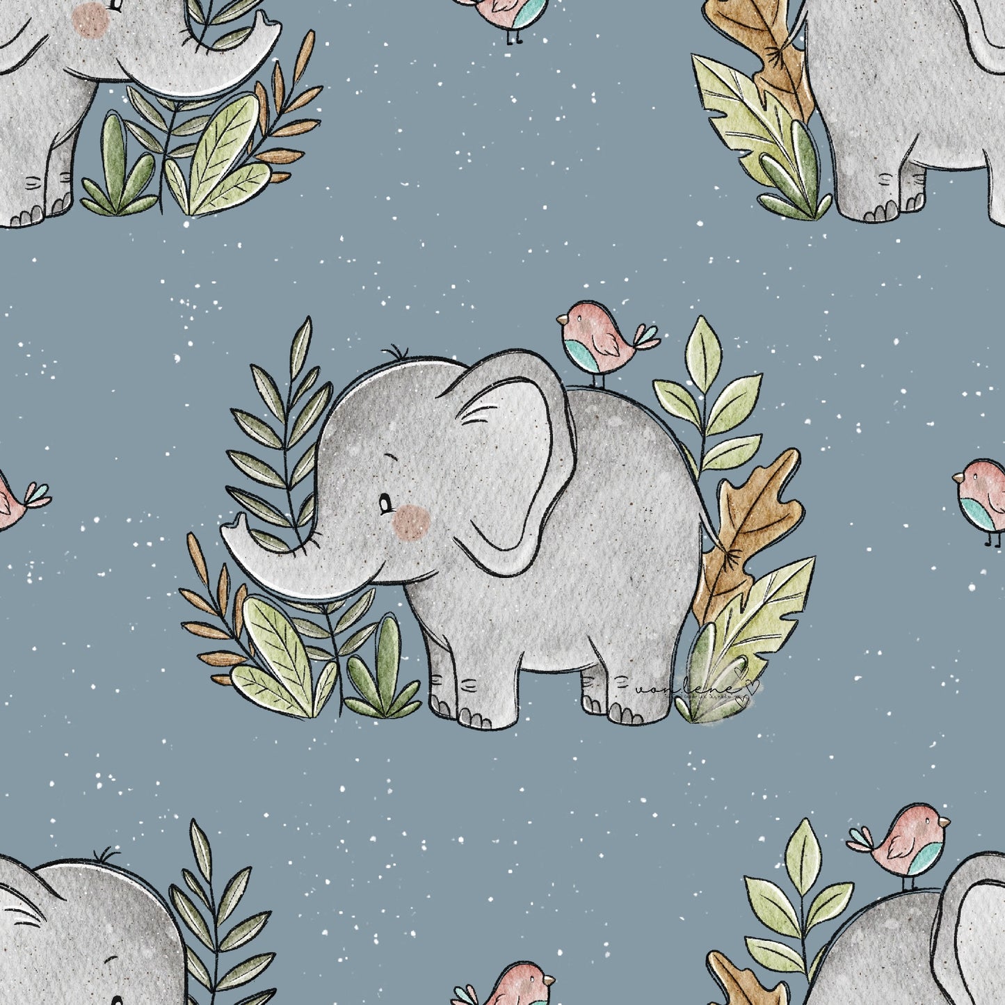 Elefant digitales Design