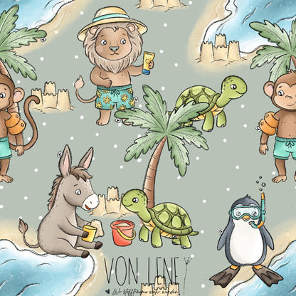 Am Strand digitales Design