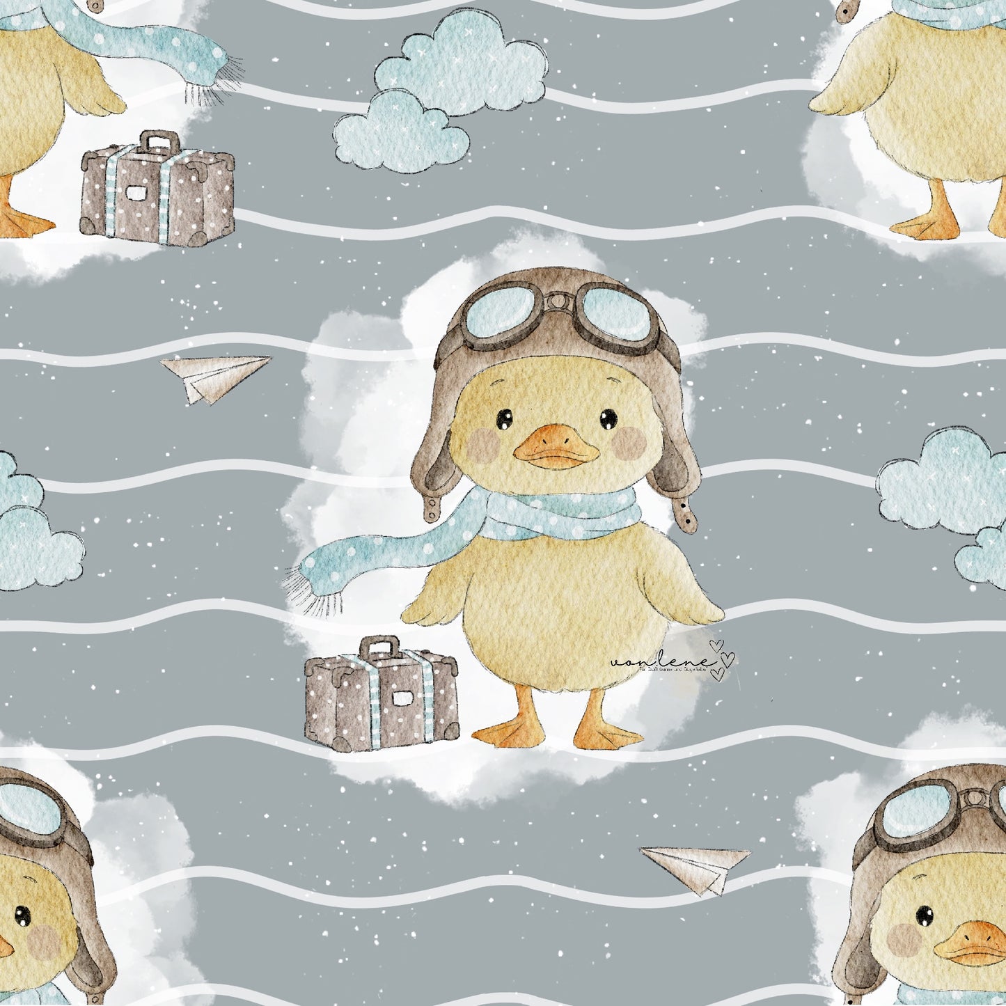 Fliegerente digitales Design