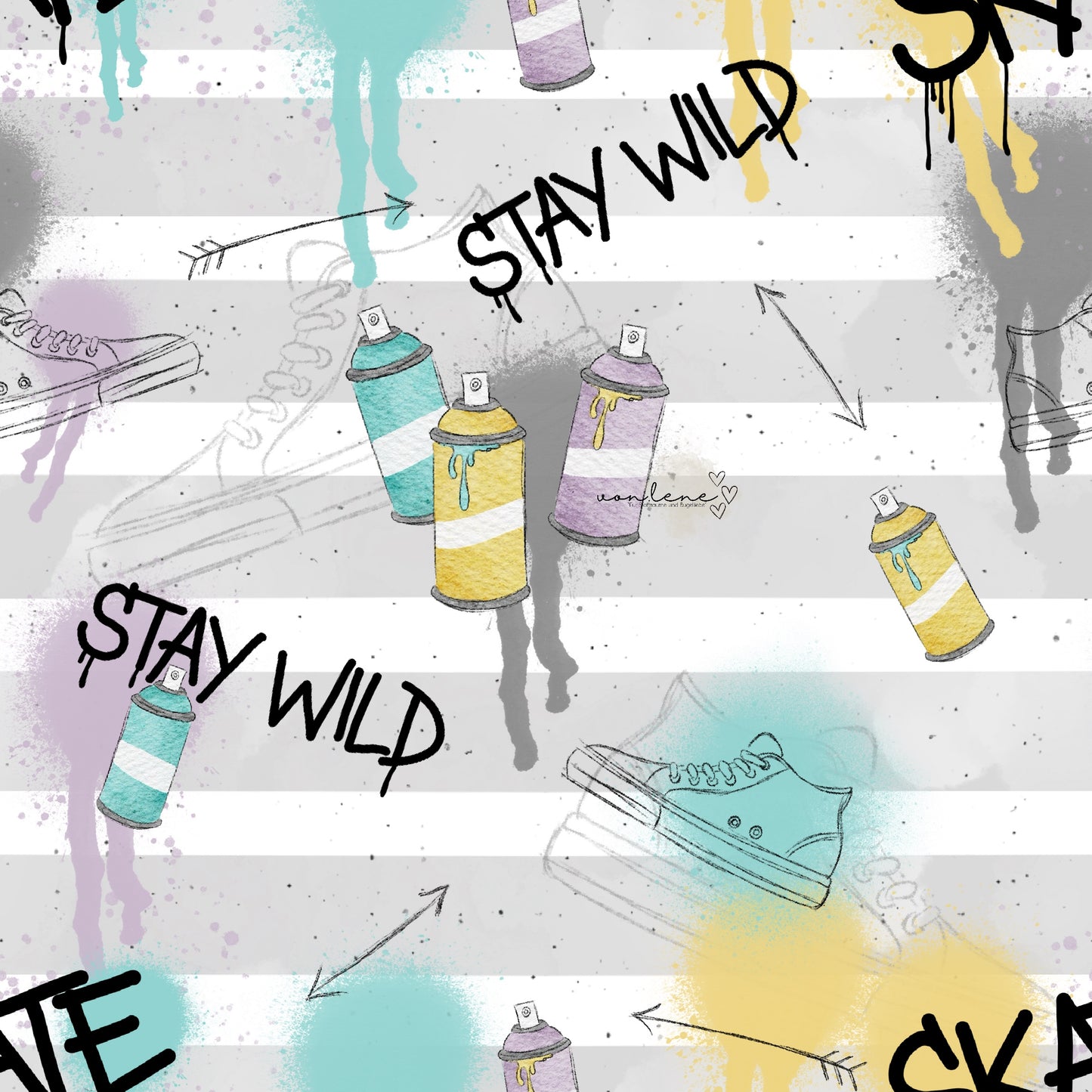 Graffiti Style digitales Design