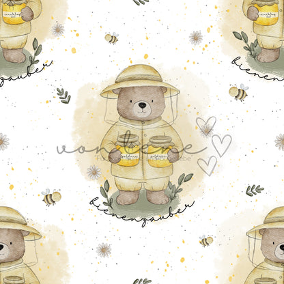 Honigbär Design Digital inkl. PNG Datei (auch ohne Schriftzug möglich)