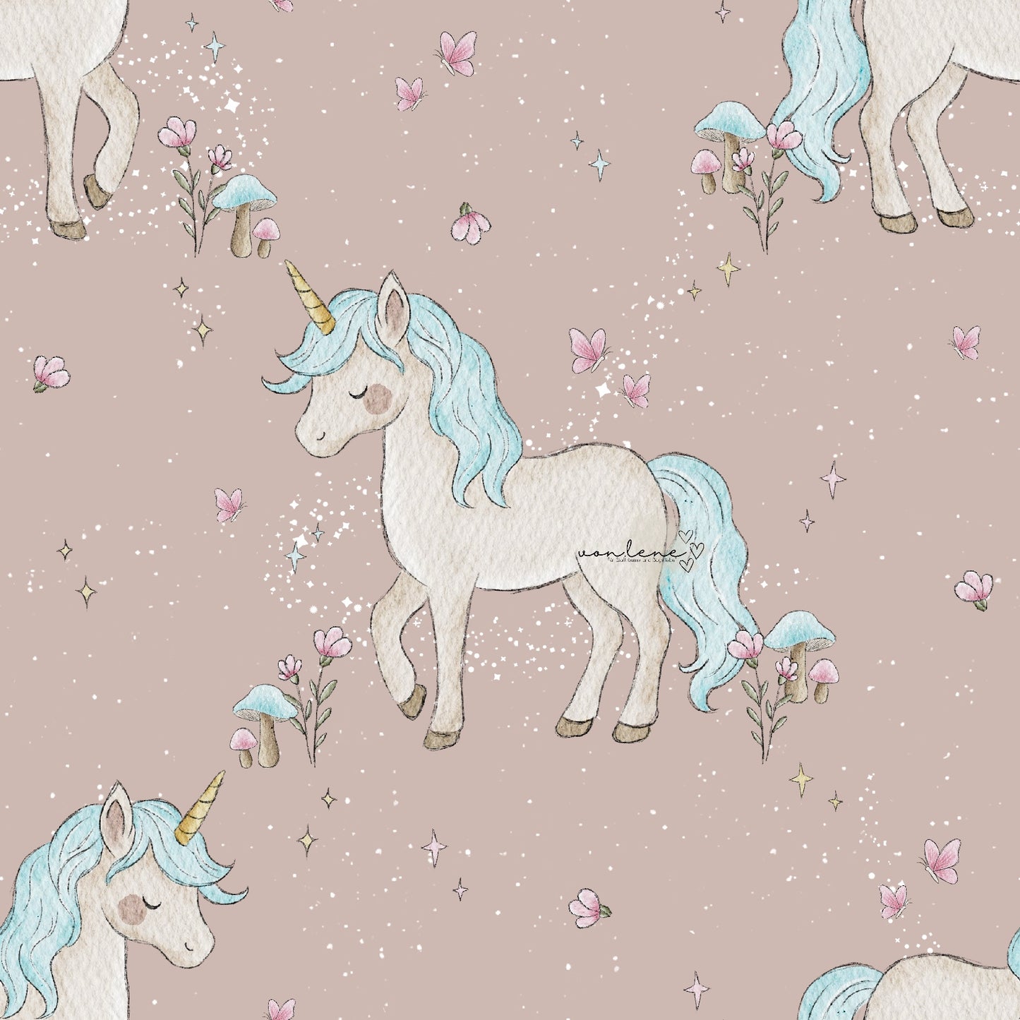 Einhorn digitales Design