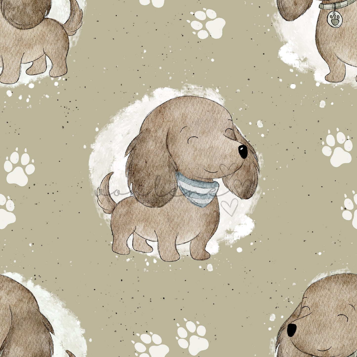 Dackelliebe digitales Design