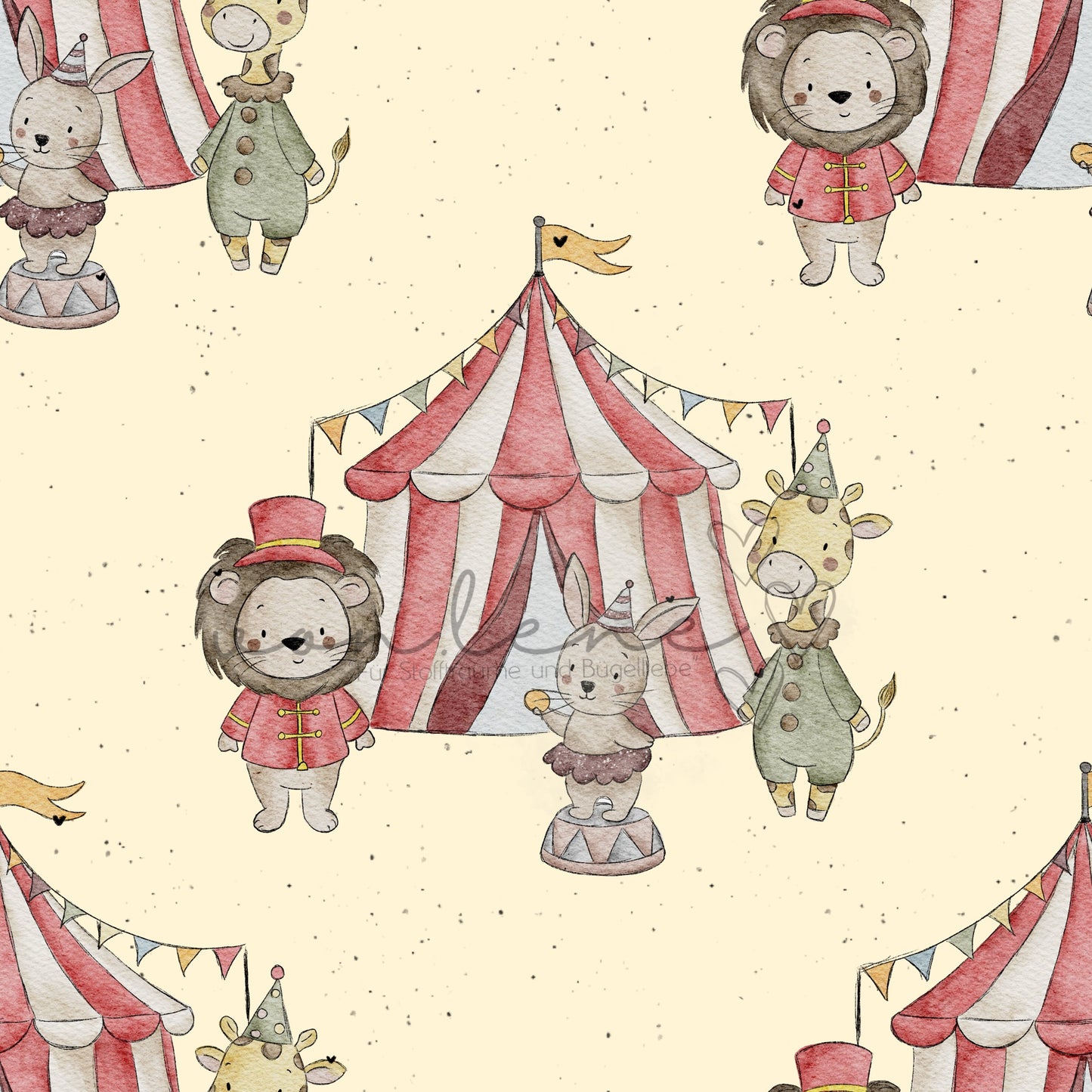 Zirkus Design Digital inkl. PNG Datei