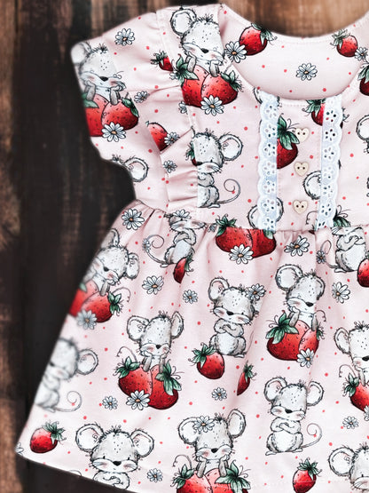 Jersey Mauserdbeere Rosa