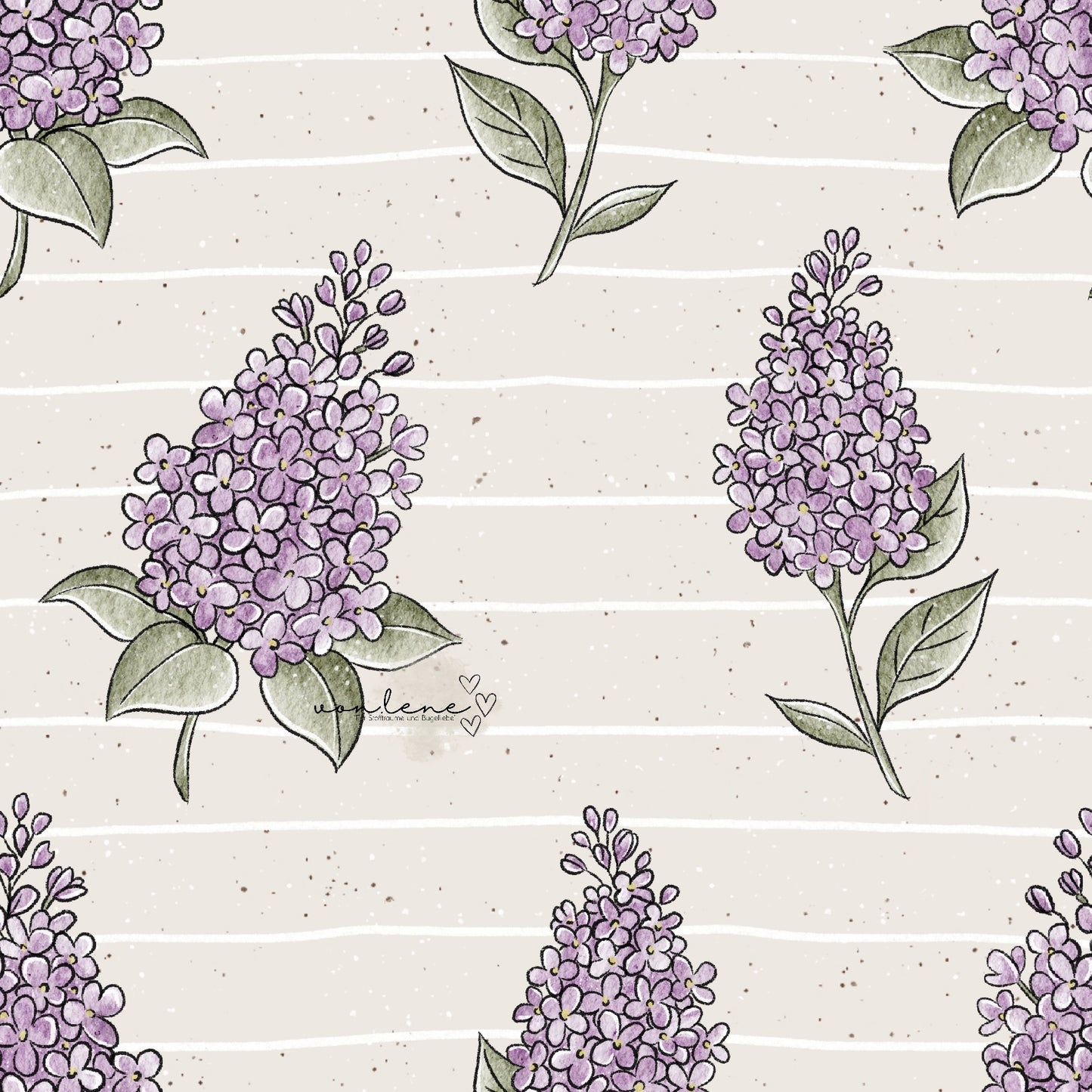 Frühlingsblumen digitales Design