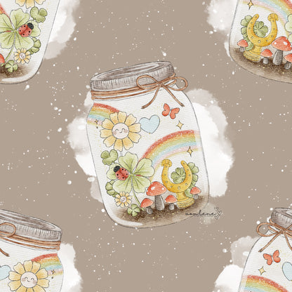 Glück im Glas digitales Design