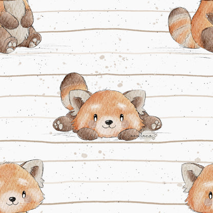 Roter Panda digitales Design