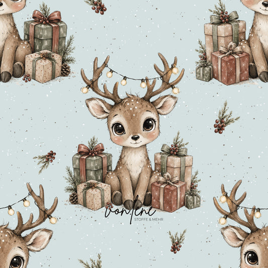 Weihnachtsreh digitales Design