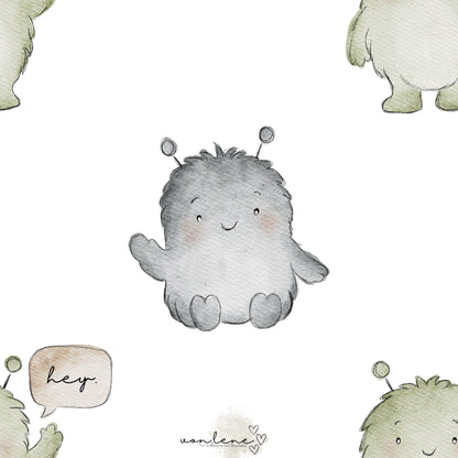 Monsterchen digitales Design