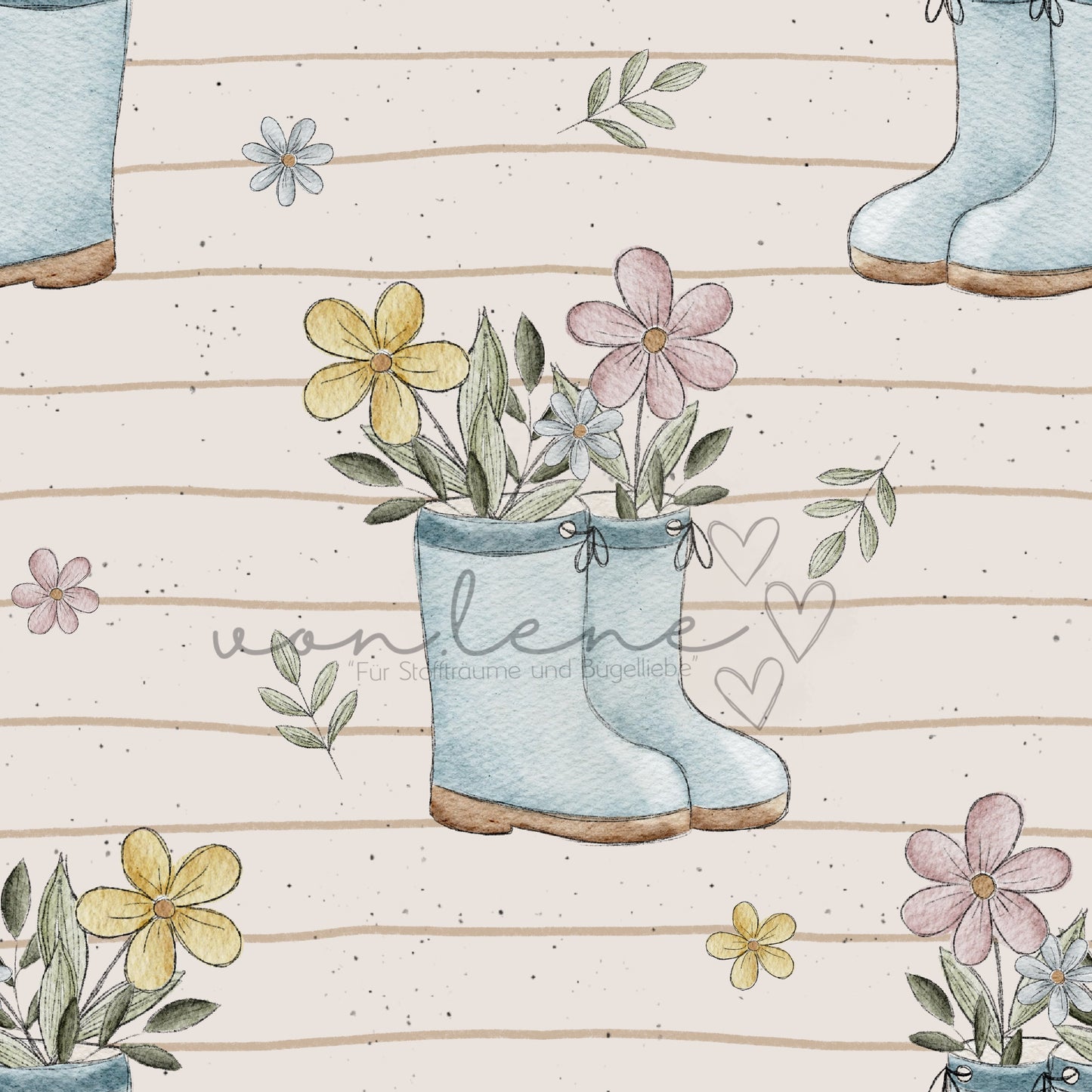 kleines Gartenglück Design Digital inkl. PNG Datei