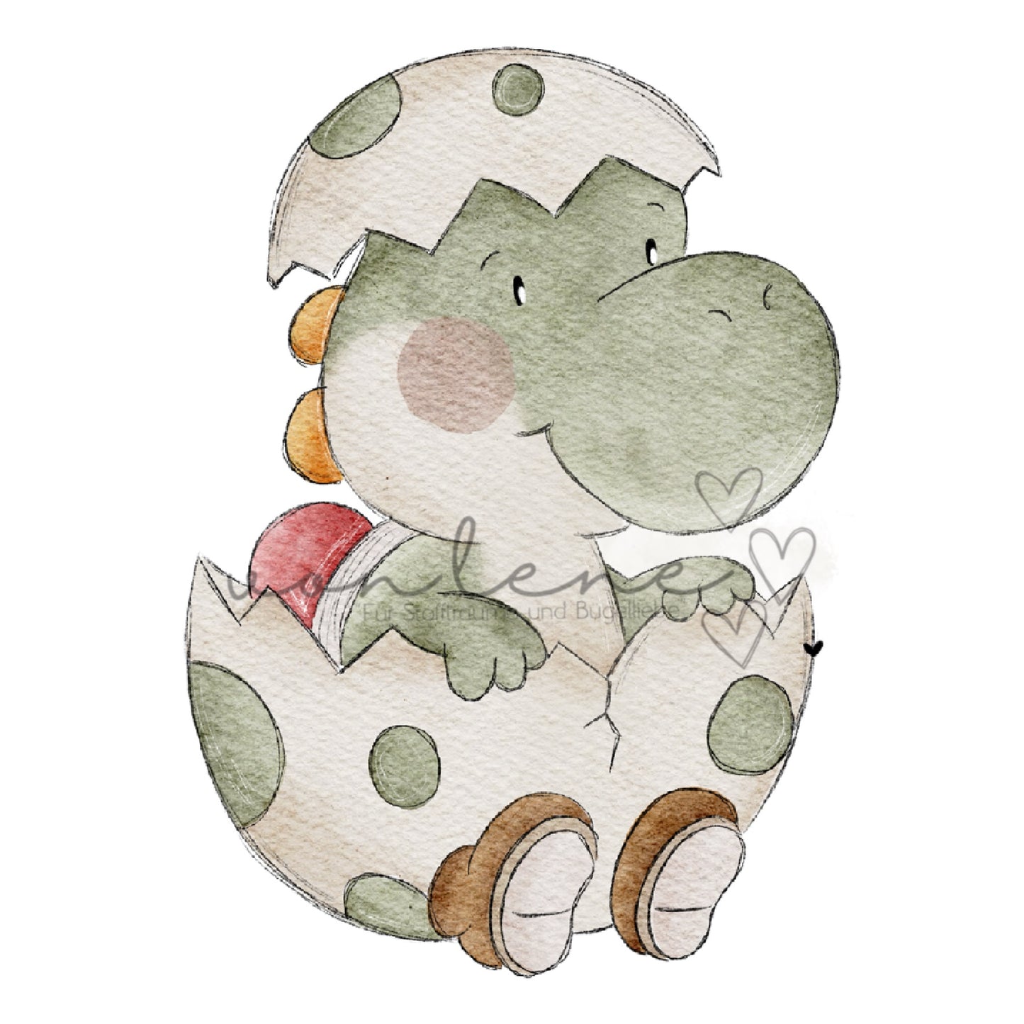 Dino Lino Design Digital inkl. PNG Datei