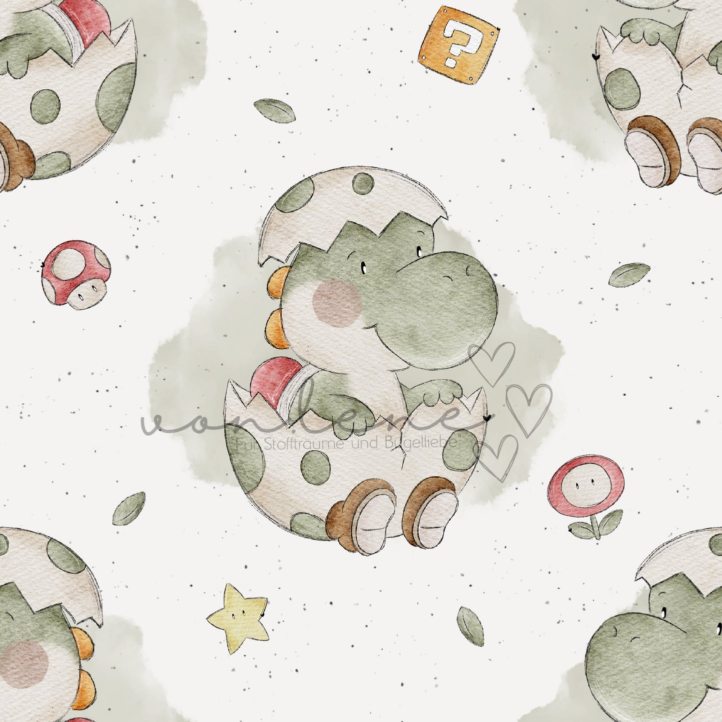 Dino Lino Design Digital inkl. PNG Datei