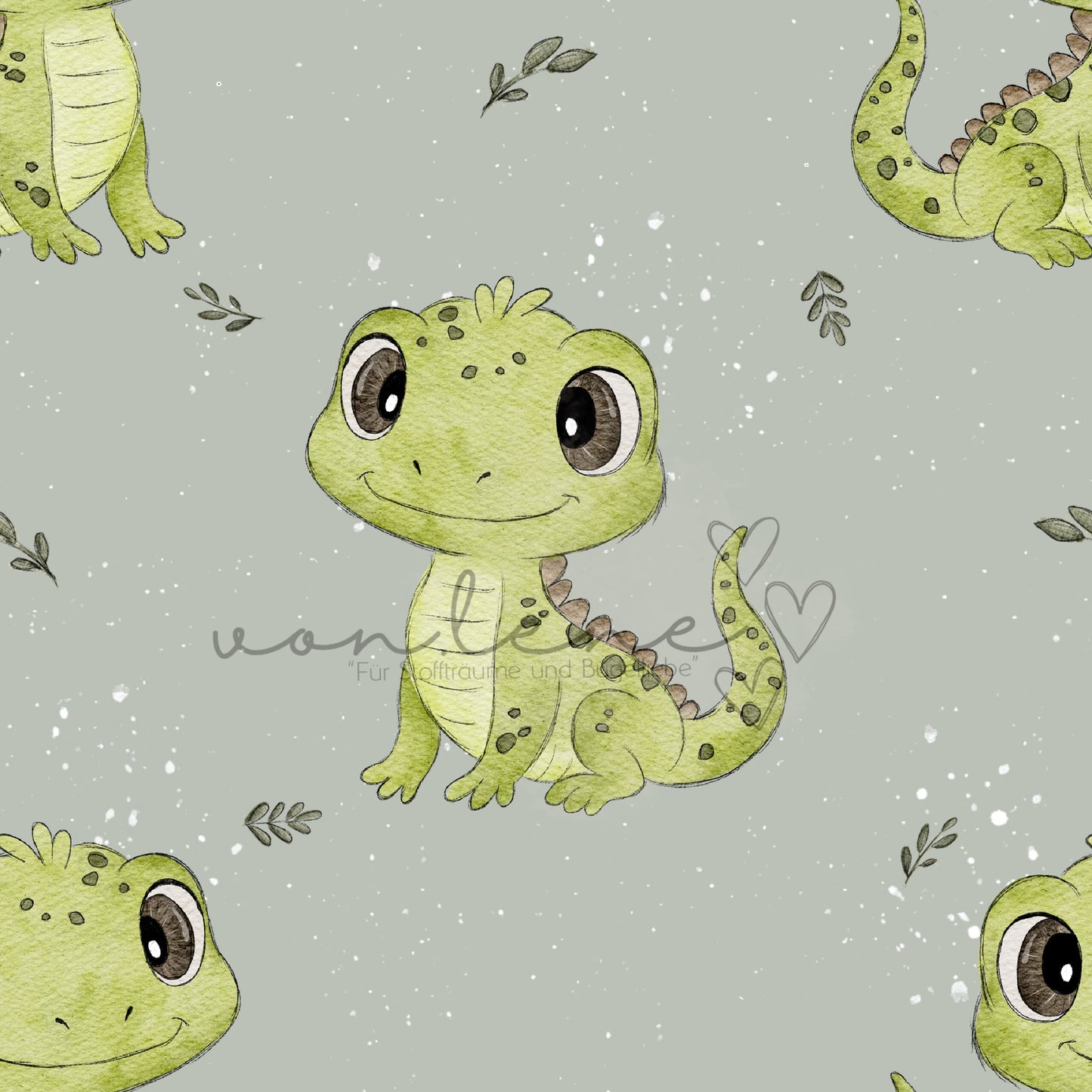 Fred die Echse Design Digital inkl. PNG Datei