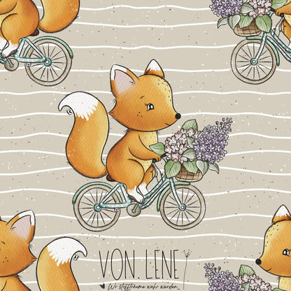 Frühlingsfuchs digitales Design