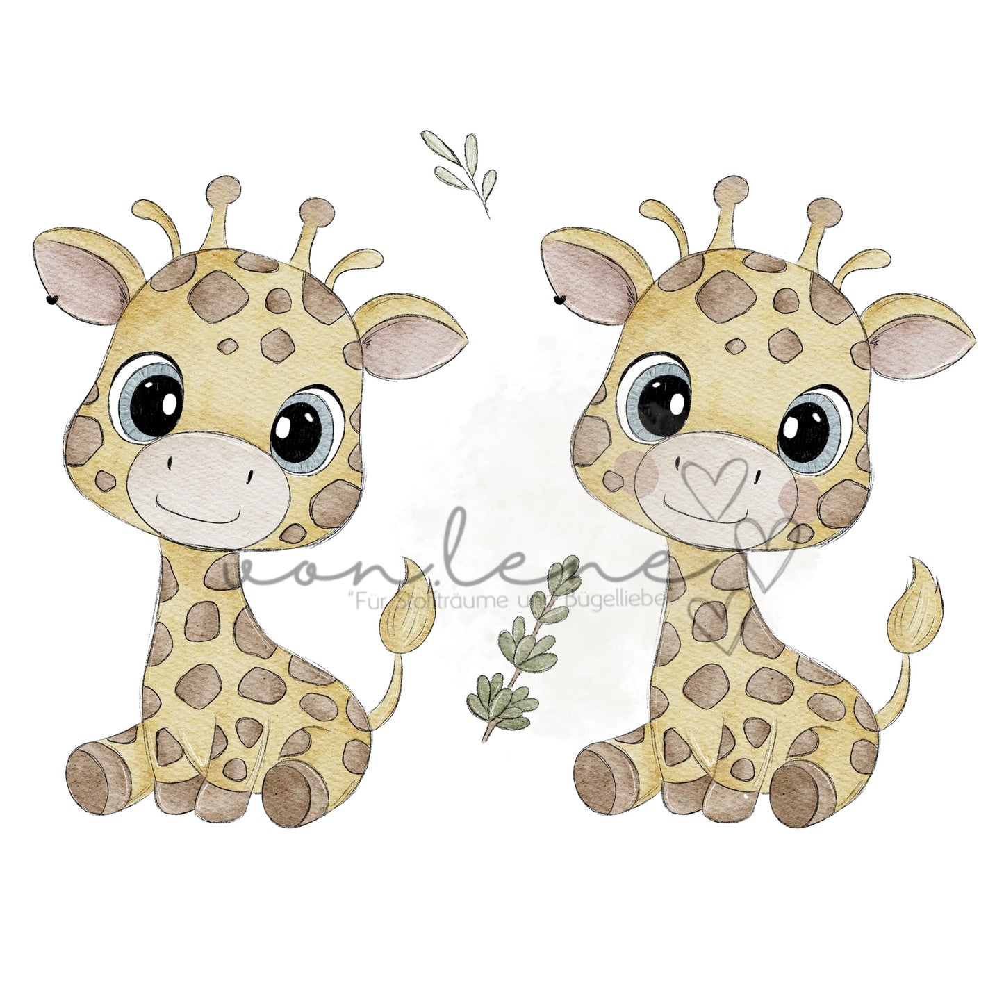 Lotti Langhals Design Digital inkl. PNG Datei