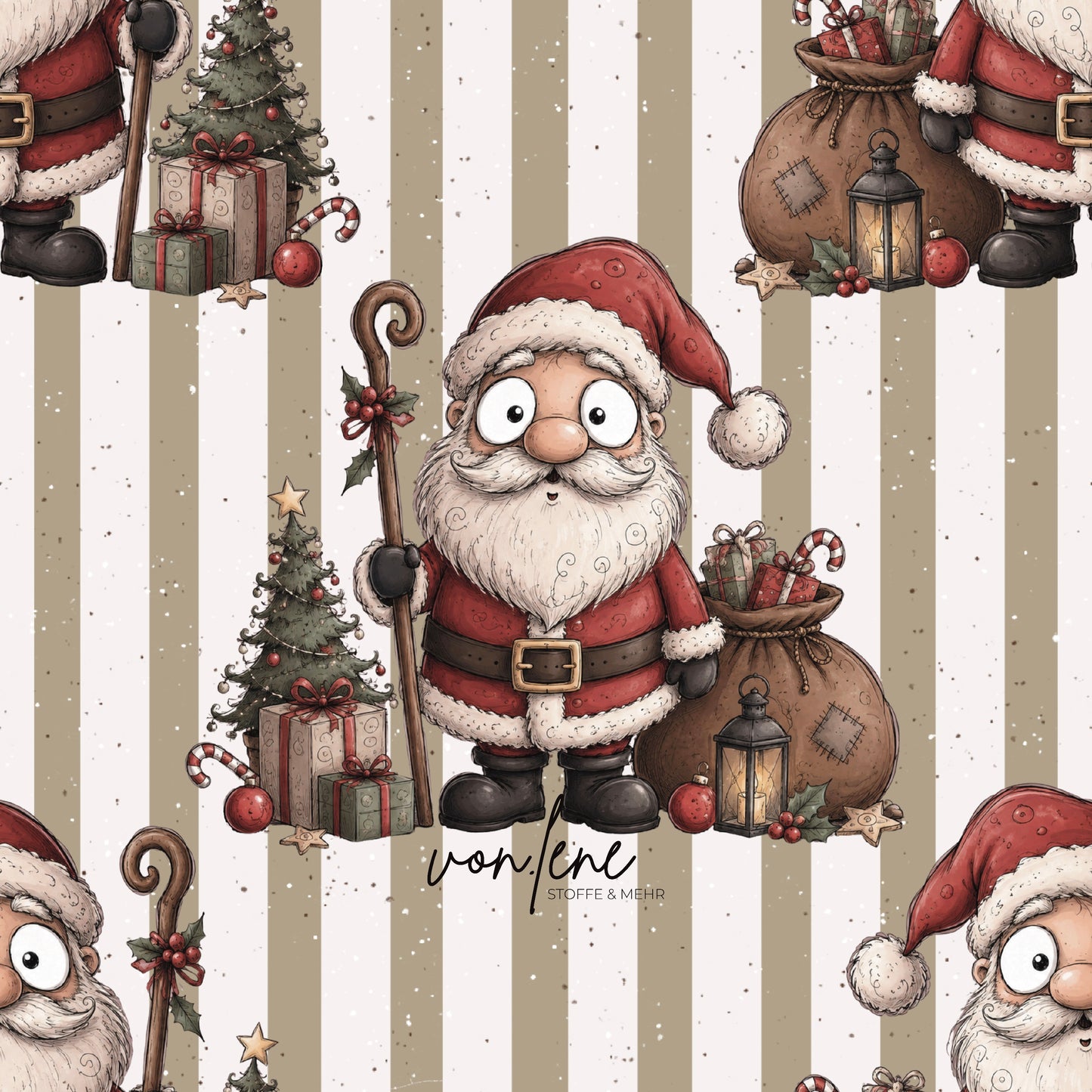 Weihnachtsmann digitales Design
