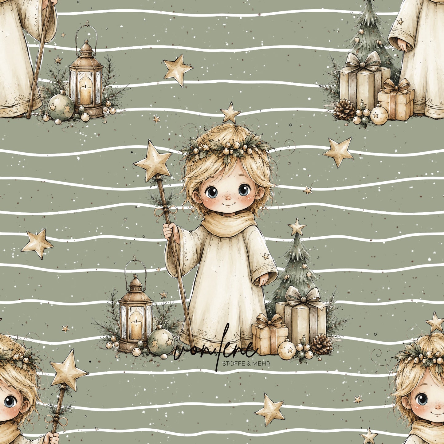 Christkind digitales Design