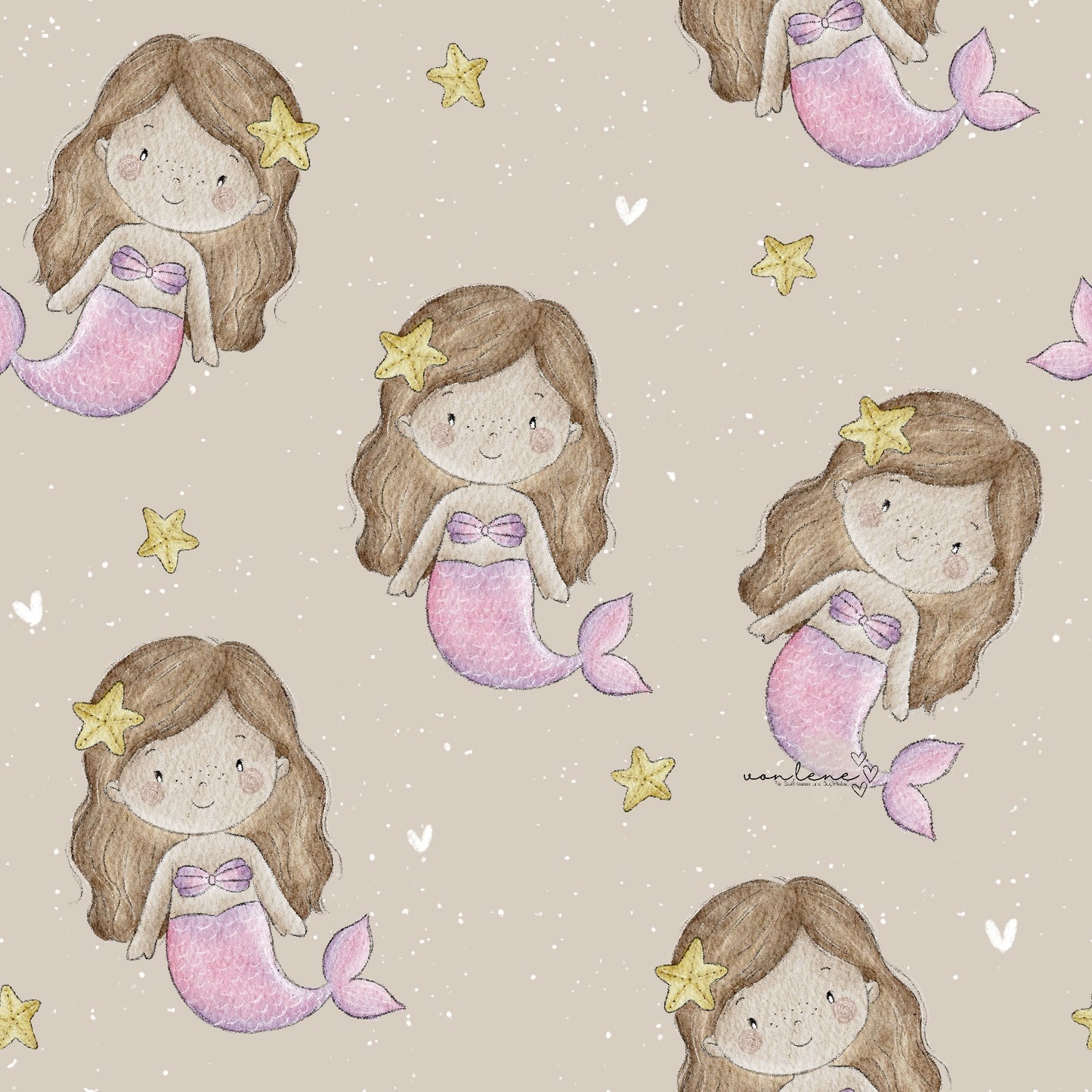 Meerjungfrau digitales Design