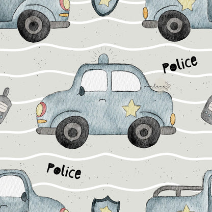 Polizeiauto digitales Design