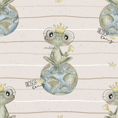 Frosch König digitales Design