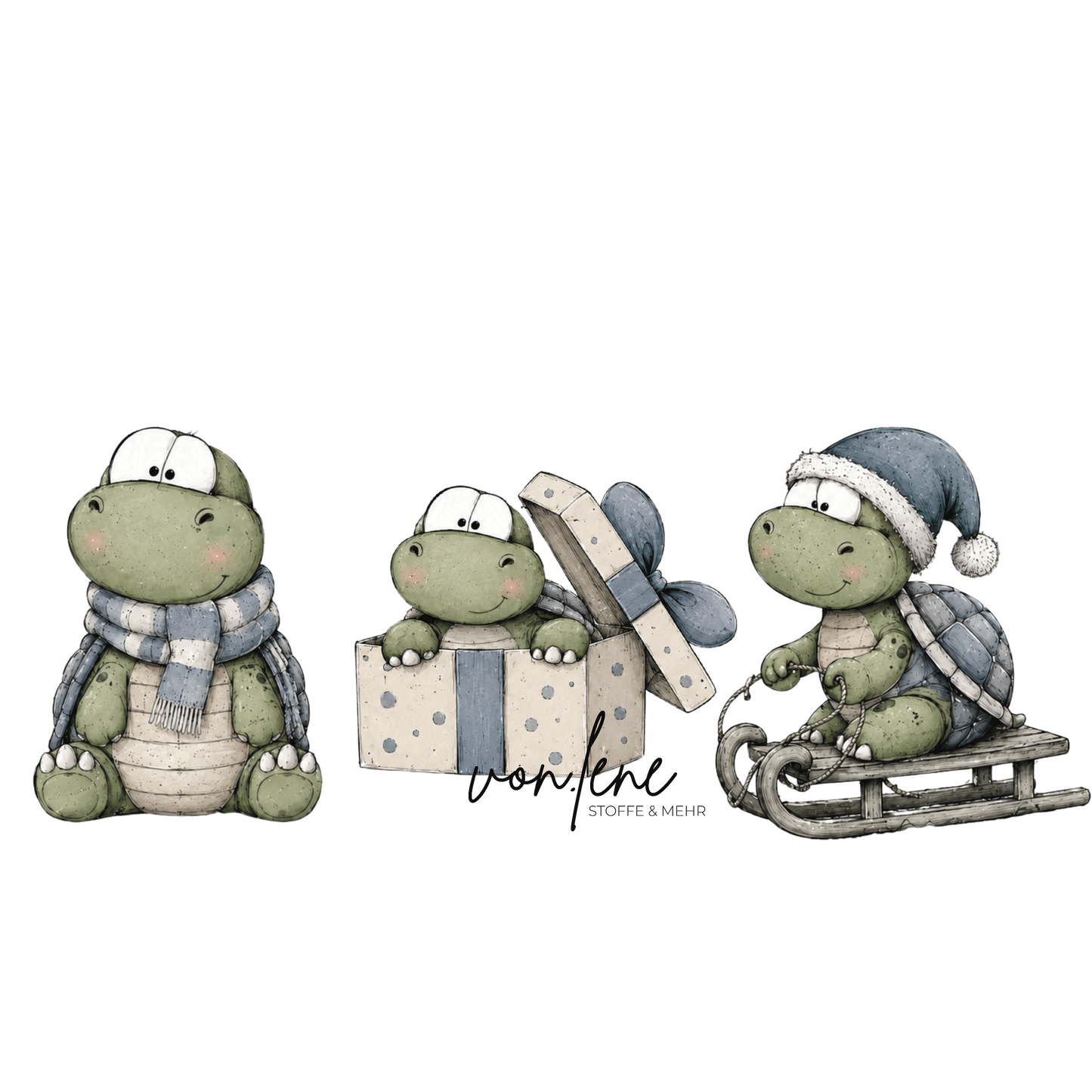 Weihnachtsschildis digitales Design