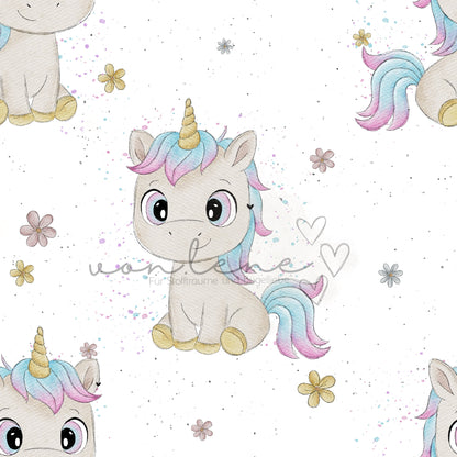 Mina das Einhorn Design Digital inkl. PNG Datei