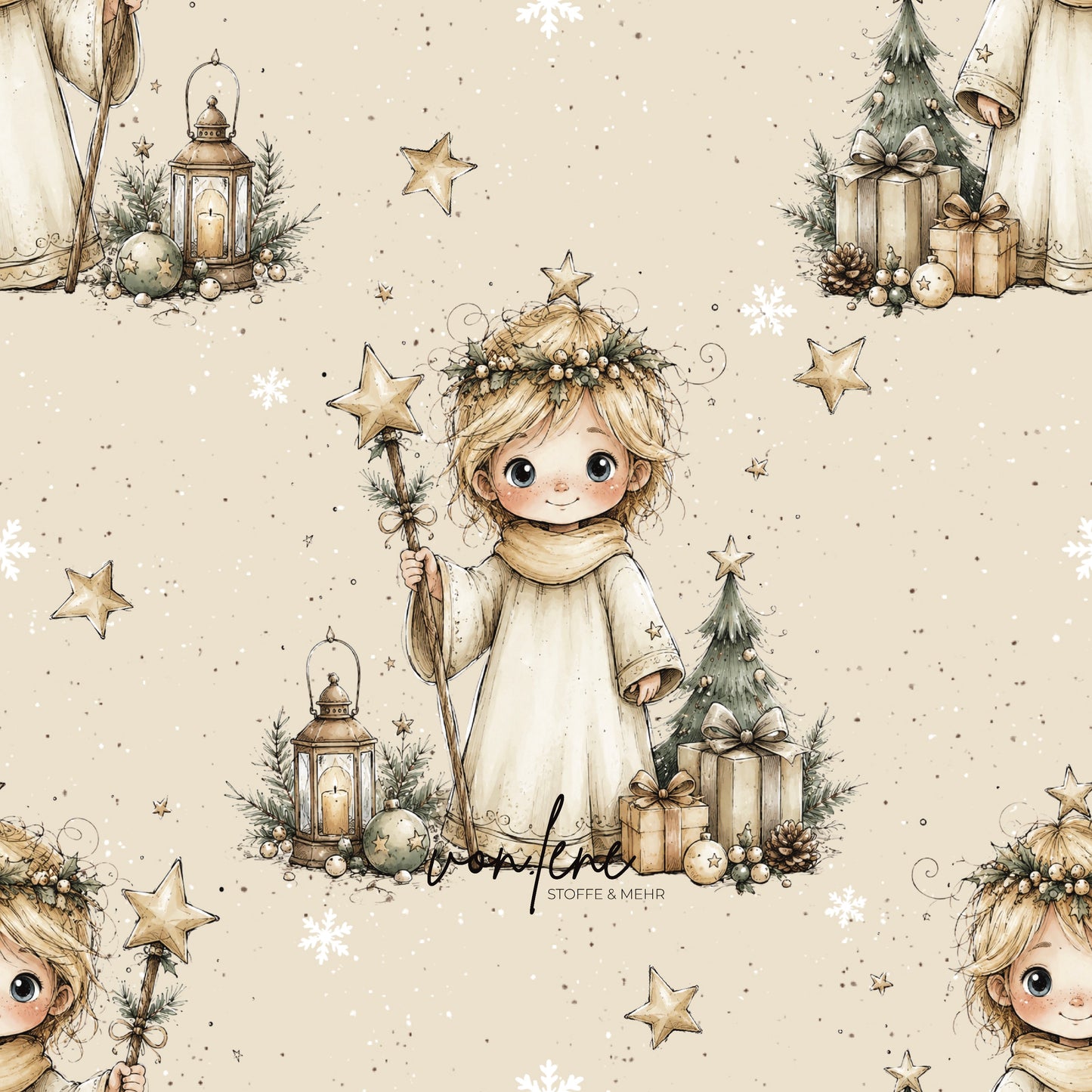 Christkind digitales Design