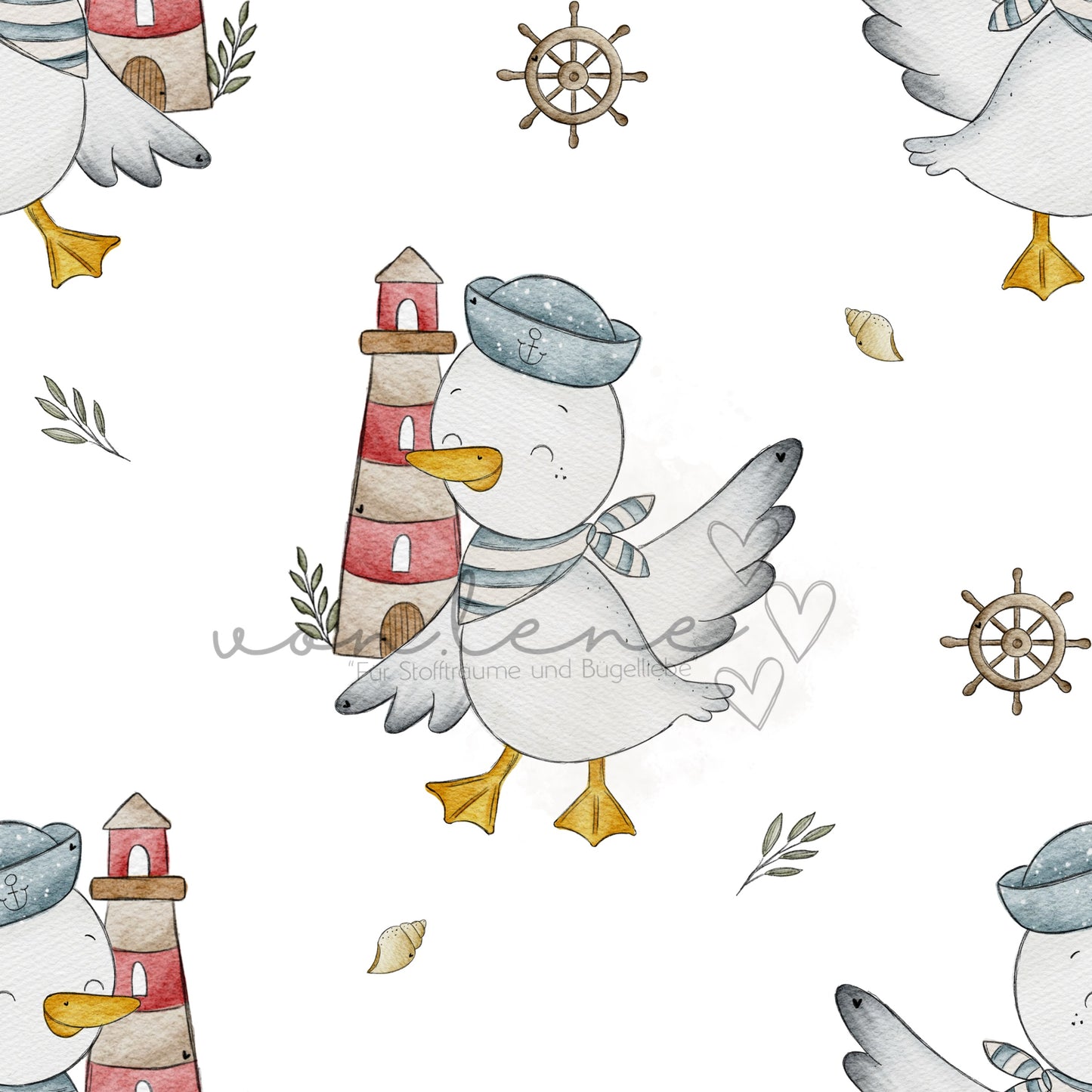 Möwe Design Digital inkl. PNG Datei