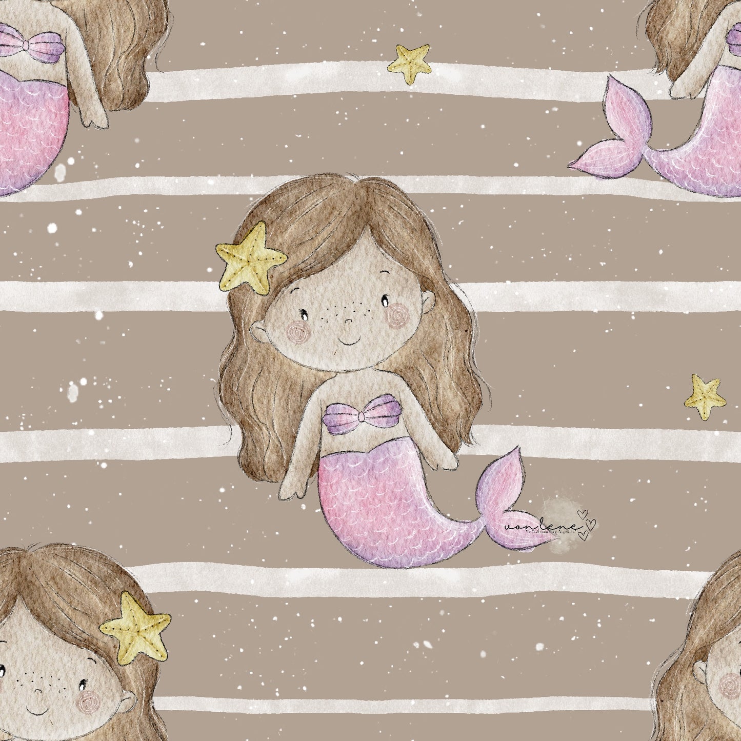 Meerjungfrau digitales Design