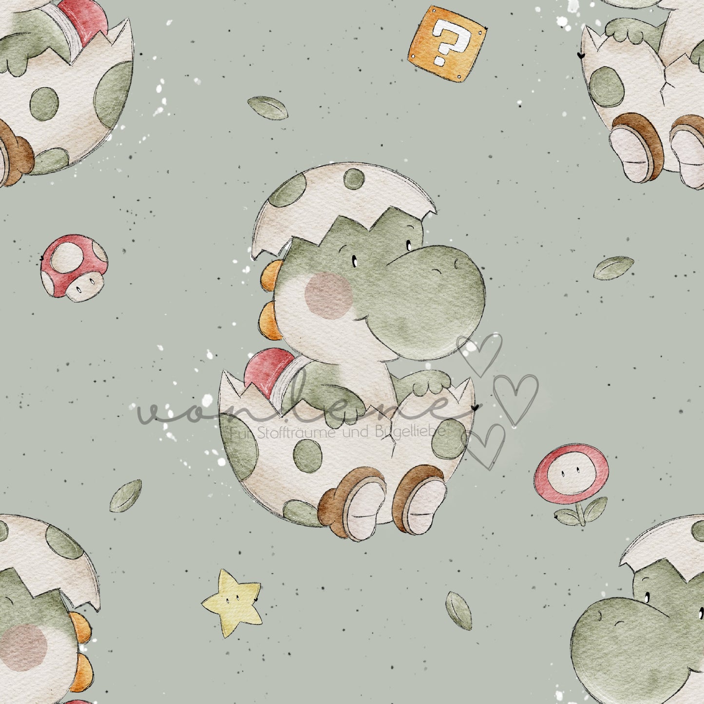 Dino Lino Design Digital inkl. PNG Datei