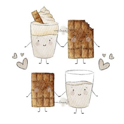 Milk&Chocolate digitales Design