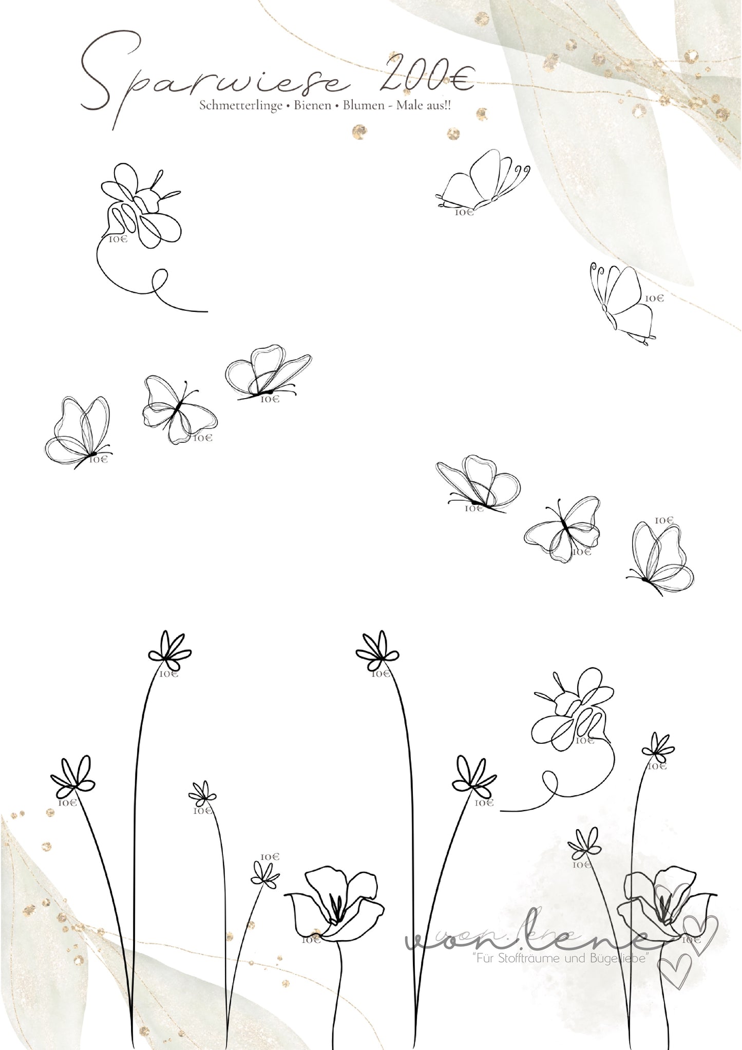 Familien Budgetplaner digitale Datei