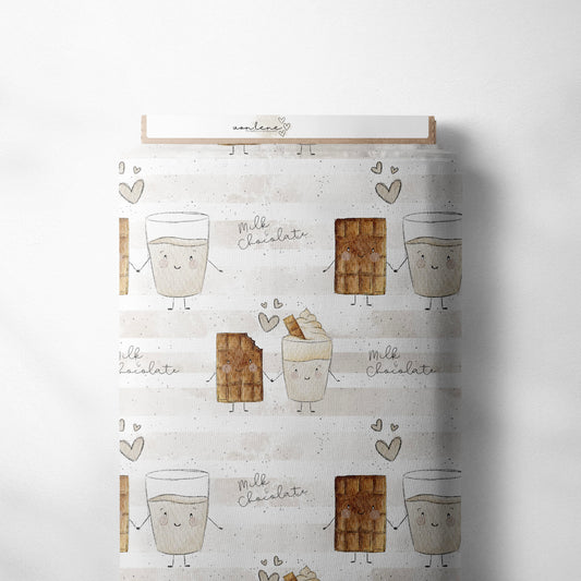 Bio French Terry Milk&Chocolate