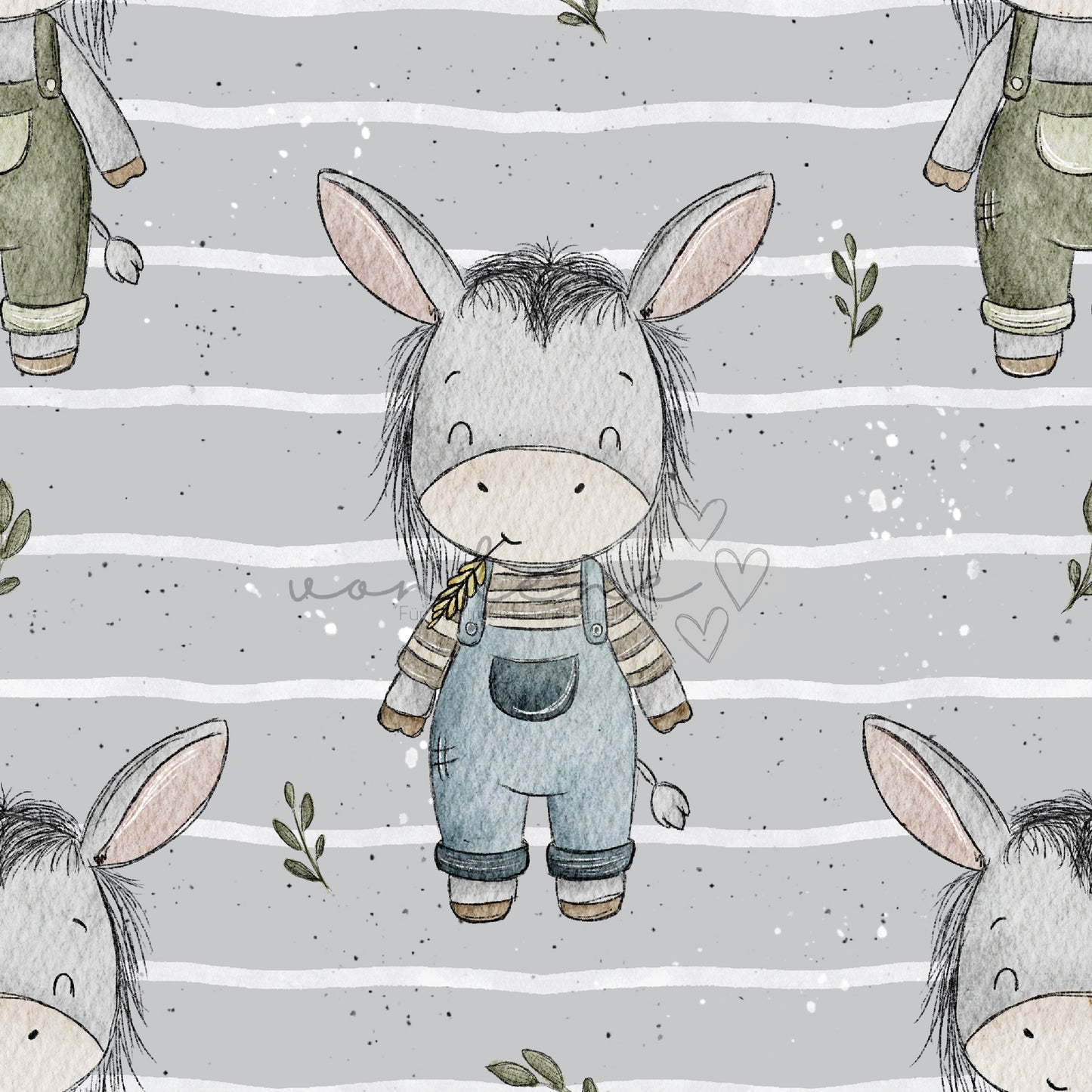 Emil der Esel digitales Design