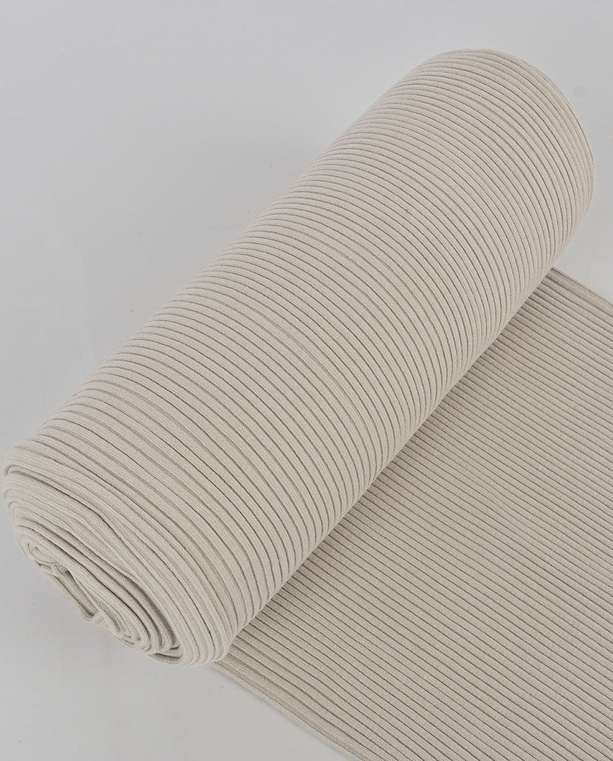 Bündchen gerippt Taupe 1453