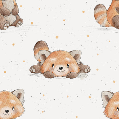 Roter Panda digitales Design