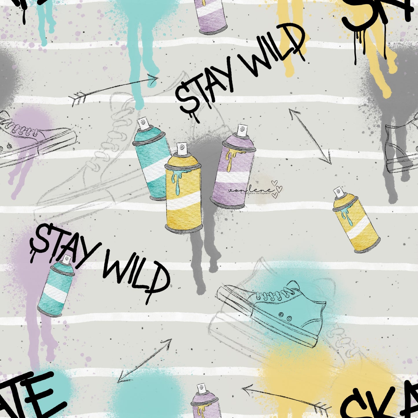 Graffiti Style digitales Design