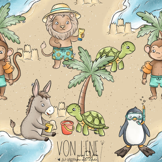 Am Strand digitales Design